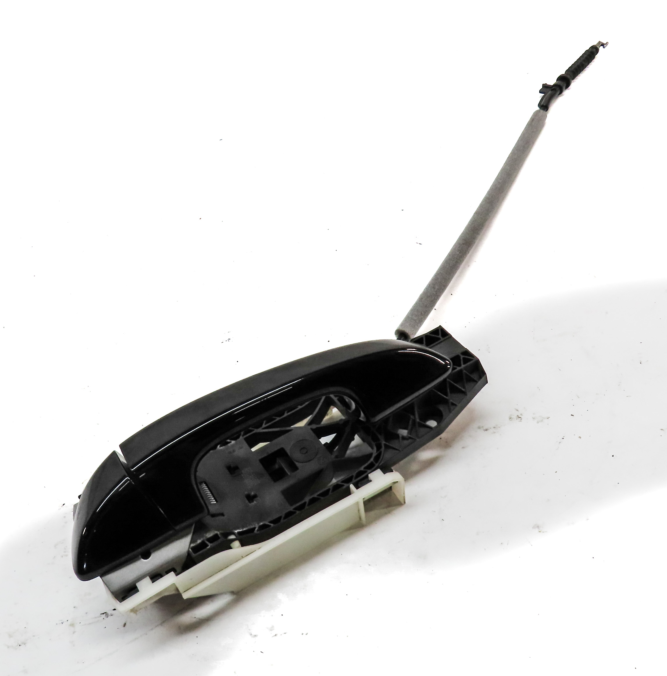 2011-2018 PORSCHE CAYENNE (958) LEFT FRONT DRIVER KEYLESS DOOR HANDLE (Black) — exact item pictured